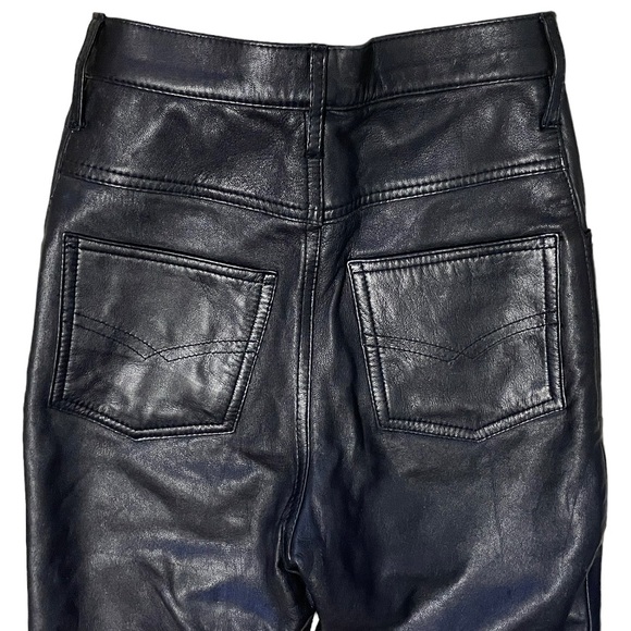 Vintage Leather Ribcage Pants - Picture 4 of 7